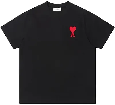 Ami Paris Tees with Small Logo