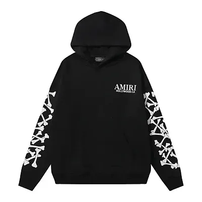 Amiri Bones Stacked Hoodie