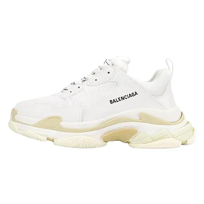 Balenciaga 3S White Shoes