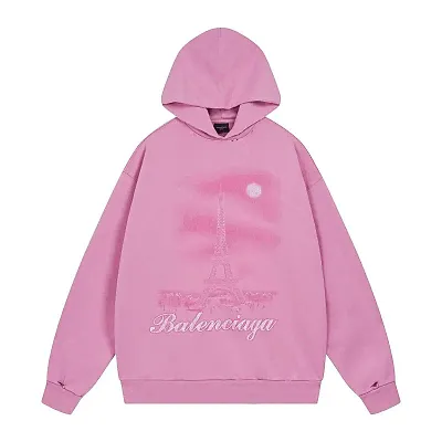 Balenciaga Paris Moon Faded Hoodie