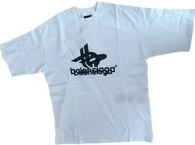 Cheap Balenciaga White T-Shirt