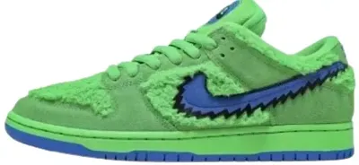 Grateful Dead Dunk SB Green