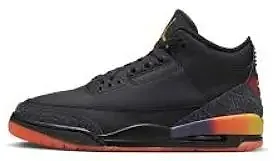 Jordan 3 Balvin Black
