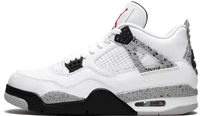 Jordan 4 White Cement