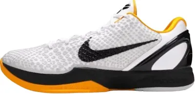 Kobe 6 White Del Sol