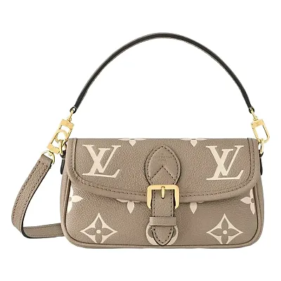 Louis Vuitton Diane Nano Tourterelle Creme