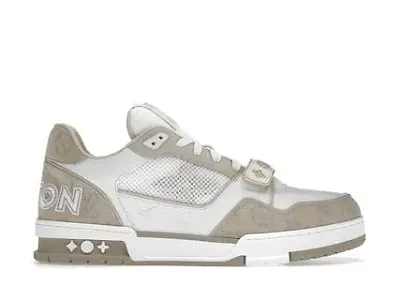Louis Vuitton Trainer Beige White