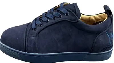 Navy Christian Louboutin Shoes