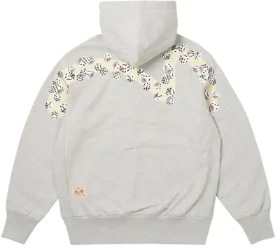 Palace x Evisu Grey Hoodie