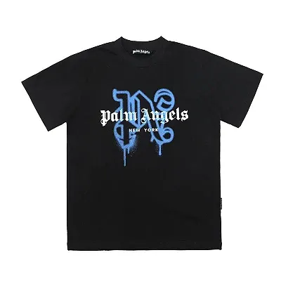 Palm Angels Monogram NY Spray Tee