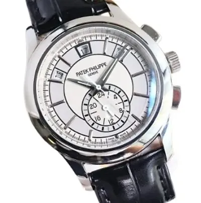 Patek Philippe Geneve Classic Watch With Leather Band