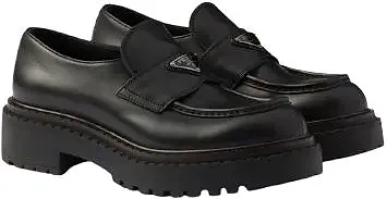 Prada Brushed Leather Shoes