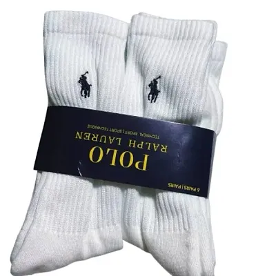 Ralph Lauren Socks All-White