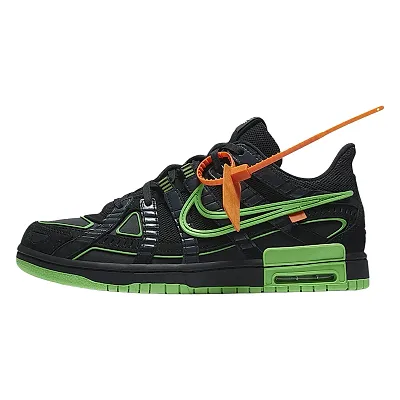 Rubber Dunk x Off-White Black Shoes