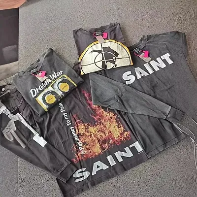 Saint Michael Longsleeve Hoodie