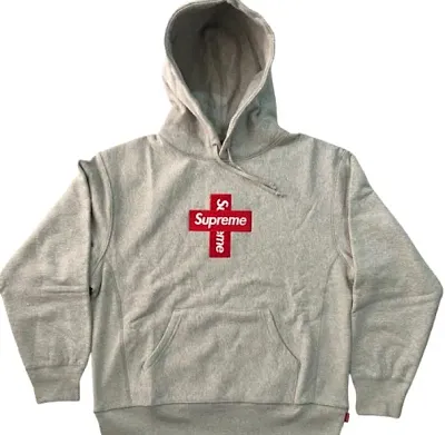 Supreme Cross Body-Logo Hoodie