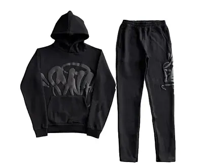 Syna Tracksuit Black-Grey