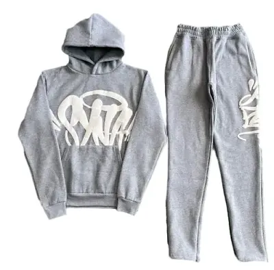 Syna Tracksuit Grey-White