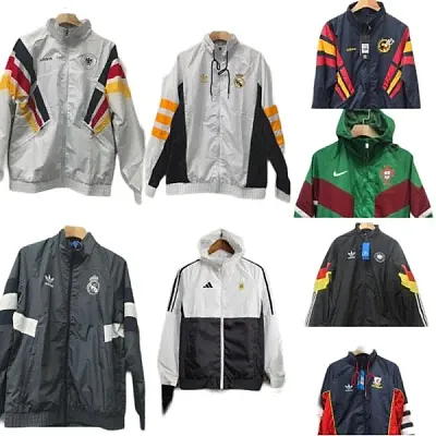 Vintage Jersey Hoodie Zip